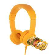 Foldable headset with child microphone BuddyPhones Explore Plus