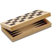 Wooden chess and backgammon sets Cayro