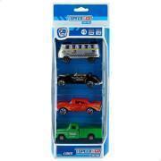 Set of 4 assorted metal cars 1:64 scale CB Toys Speed&go