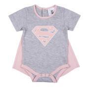 Set body, jupe, chaussette et bavoir bébé fille Cerda DC Superhero Girls