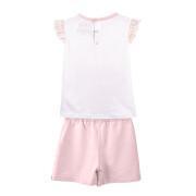 Baby girl t-shirt and shorts set Cerda French Terry Peppa Pig