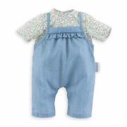 Blouse and overalls for baby Corolle