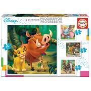 Progressive animal puzzle Disney Disney