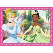 Puzzle of 4 x 1-12-16-20-24 pieces Disney Princess