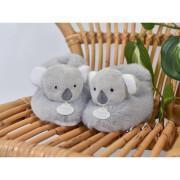 Slippers with rattle baby Doudou & compagnie Unicef - Koala