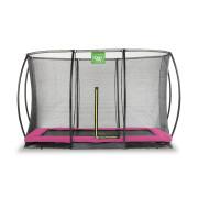 Underground trampoline with safety net Exit Toys Silhouette 214 x 305 cm