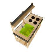 Outdoor wooden kitchen Exit Toys Yummy 100