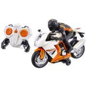 Radio-controlled motorcycle with figure functions Fantastiko
