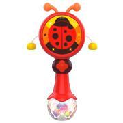 Sound and light rattle 4 assorted colors Fantastiko