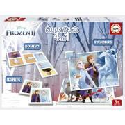4 in 1 puzzle Frozen Superpack