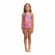 1-piece baby girl swimsuit Funkita Belted Frill