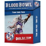 44-piece card Games Workshop Blood Bowl - Seconde Saison : Deck de Cartes Team Elfes Noirs