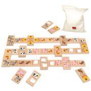 Board games dominoes wooden farm Goula