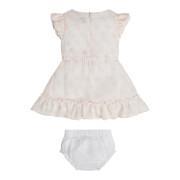 Baby girl dress and panties set Guess