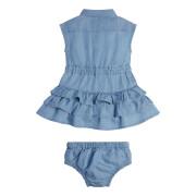 Baby girl dress + panties set Guess