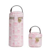Baby girl's biberon bag + pacifier kit Guess