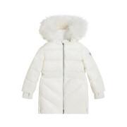 Girl's synthetic fur hooded jacket Guess