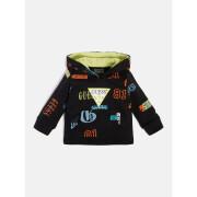Sweat baby boy cotton hoodie Guess