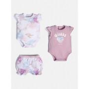 Set of 2 bodies + shorts baby girl Guess