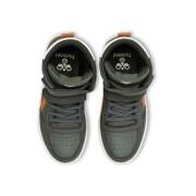 Child leather sneakers Hummel Slimmer Stadil High