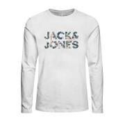 Long-sleeved T-shirt round neck child Jack & Jones Tech Logo
