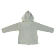 Hooded knitted cardigan Lässig Gots Garden Explorer