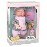 Doll 12 sounds and accessories Ledy Toys 31 cm