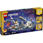 Space creator roller coaster building sets Lego