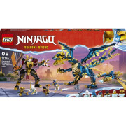 Elementary dragon vs. robot building sets Lego Ninjago