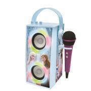 Snow Queen bluetooth® portable trendy speaker + microphone and light effects Lexibook