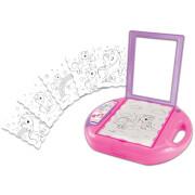 Educational unicorn projector tablet + templates and stamps Lexibook