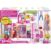 Barbie doll and her mega dressing room Mattel France