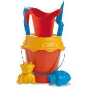 Bucket + watering can + accessories Mondo