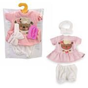 Doll clothes set 6 model with hanger Nenuco