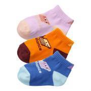Set of 3 pairs of low socks for children New Balance Relentless