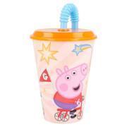 Straw cup Peppa Pig