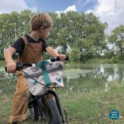 Handlebar bag bike dinosaurs child Petit Jour