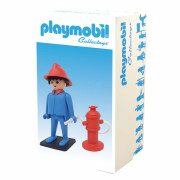 Vintage fireman figurine Plastoy Playmobil