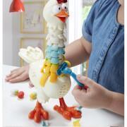 Play dough with funny feathered chickens Play Doh