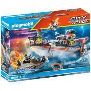 Marine rescue yacht Playmobil City Rescue