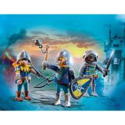 Set of 3 knight figurines Playmobil Novelmore