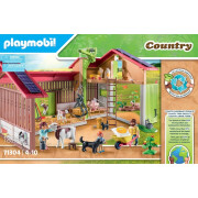 Farm building set with solar panels Playmobil
