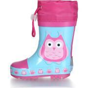 Baby girl rubber rain boots Playshoes Owls