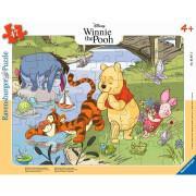 30-48 piece frame puzzle discover nature with winnie the pooh Ravensburger