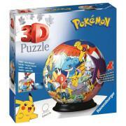 Puzzle 72 pieces 3d ball - pokémon Ravensburger
