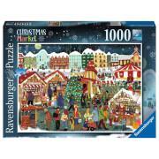 1000-piece Christmas market puzzle Ravensburger