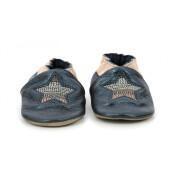 Girl's slippers Robeez Star Stripe