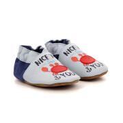 Baby boy slippers Robeez Nice To Sea