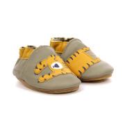 Baby boy slippers Robeez Tiger Nap