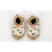 Baby girl slippers Robeez Crazybutterfly